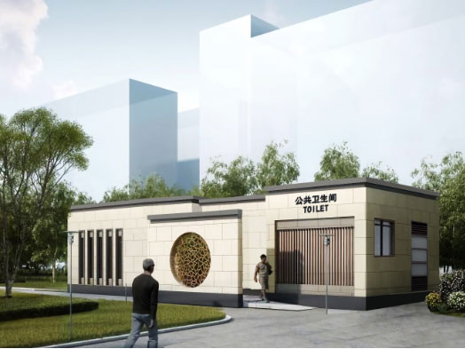 文罗镇豪华组装型移动厕所